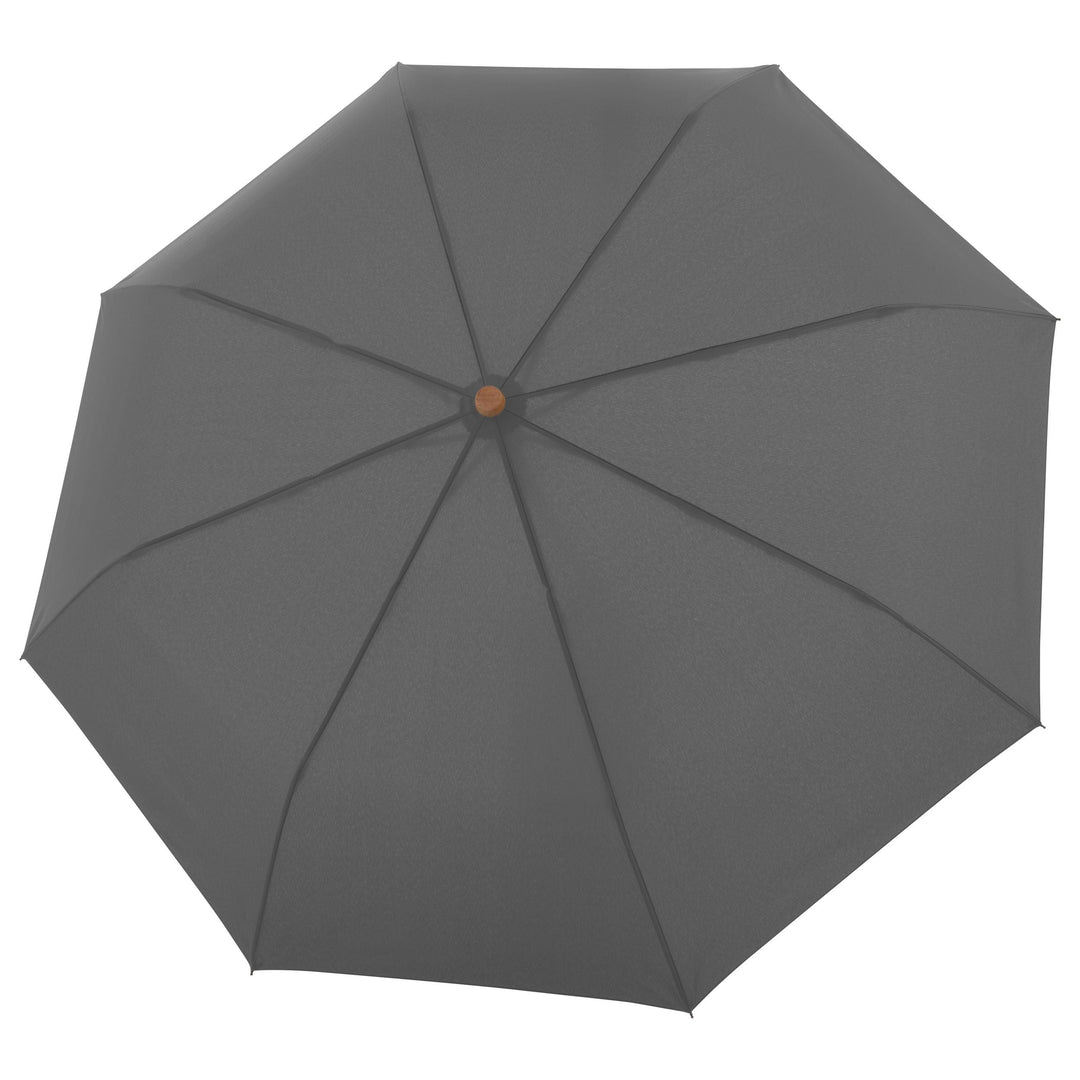 Doppler Nature Long Automatic Sustainable Stick Umbrella Slate Grey