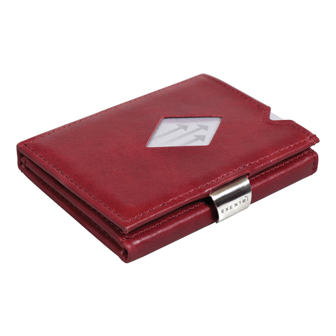 Exentri Tri-Fold Wallet - Rich Red