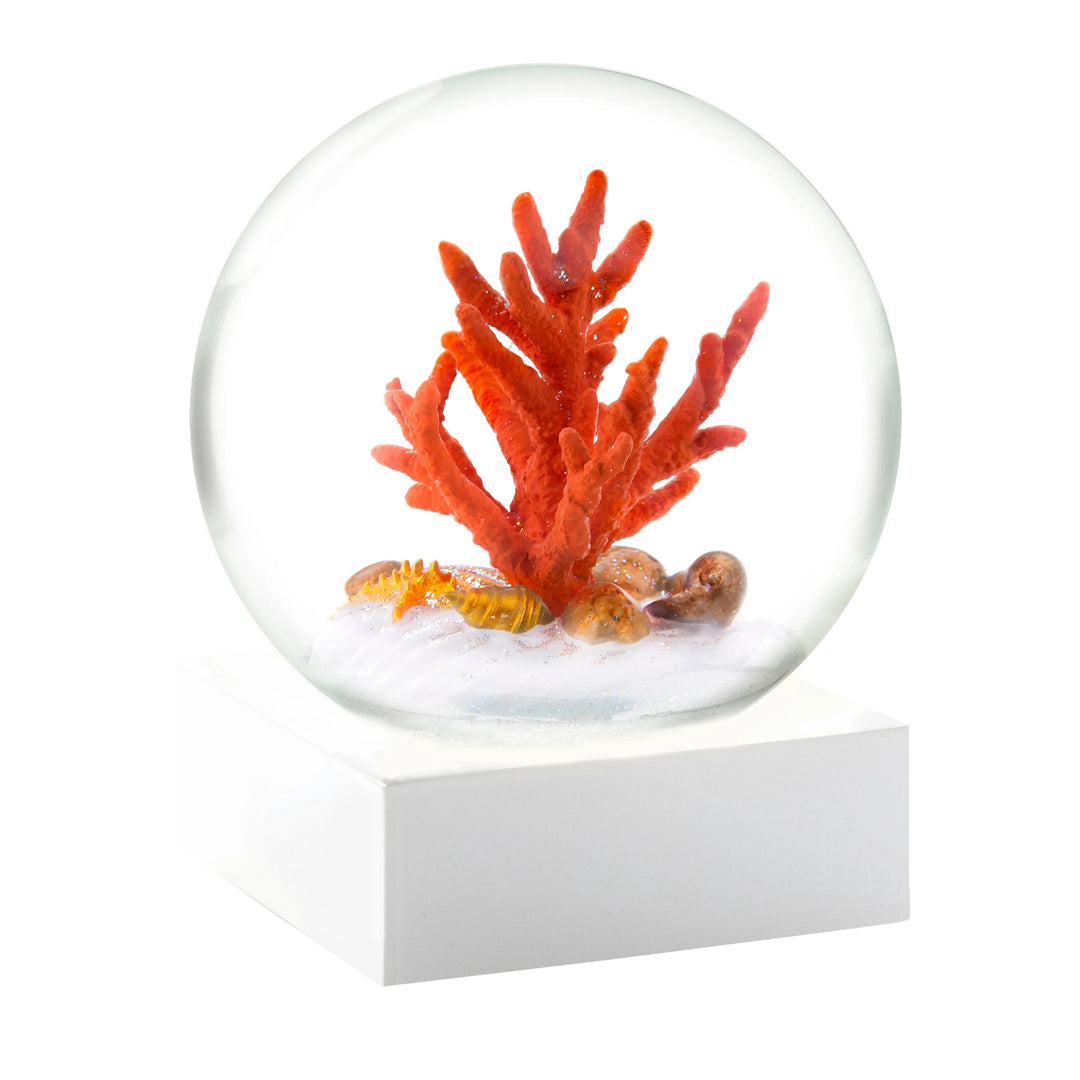 CoolSnowGlobes Coral Sea Snow Globe