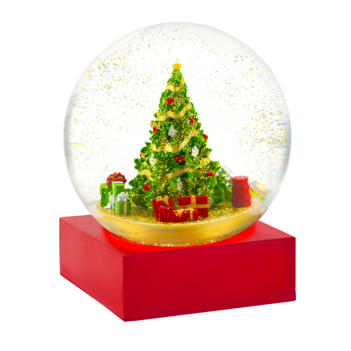 CoolSnowGlobes Holiday Tree Snow Globe