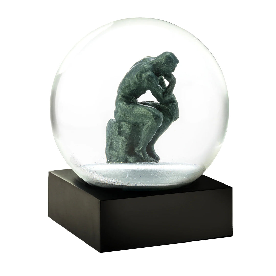 CoolSnowGlobes Thinker Snow Globe