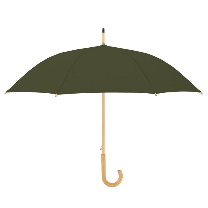 Doppler Nature Long Automatic Sustainable Stick Umbrella Deep Olive