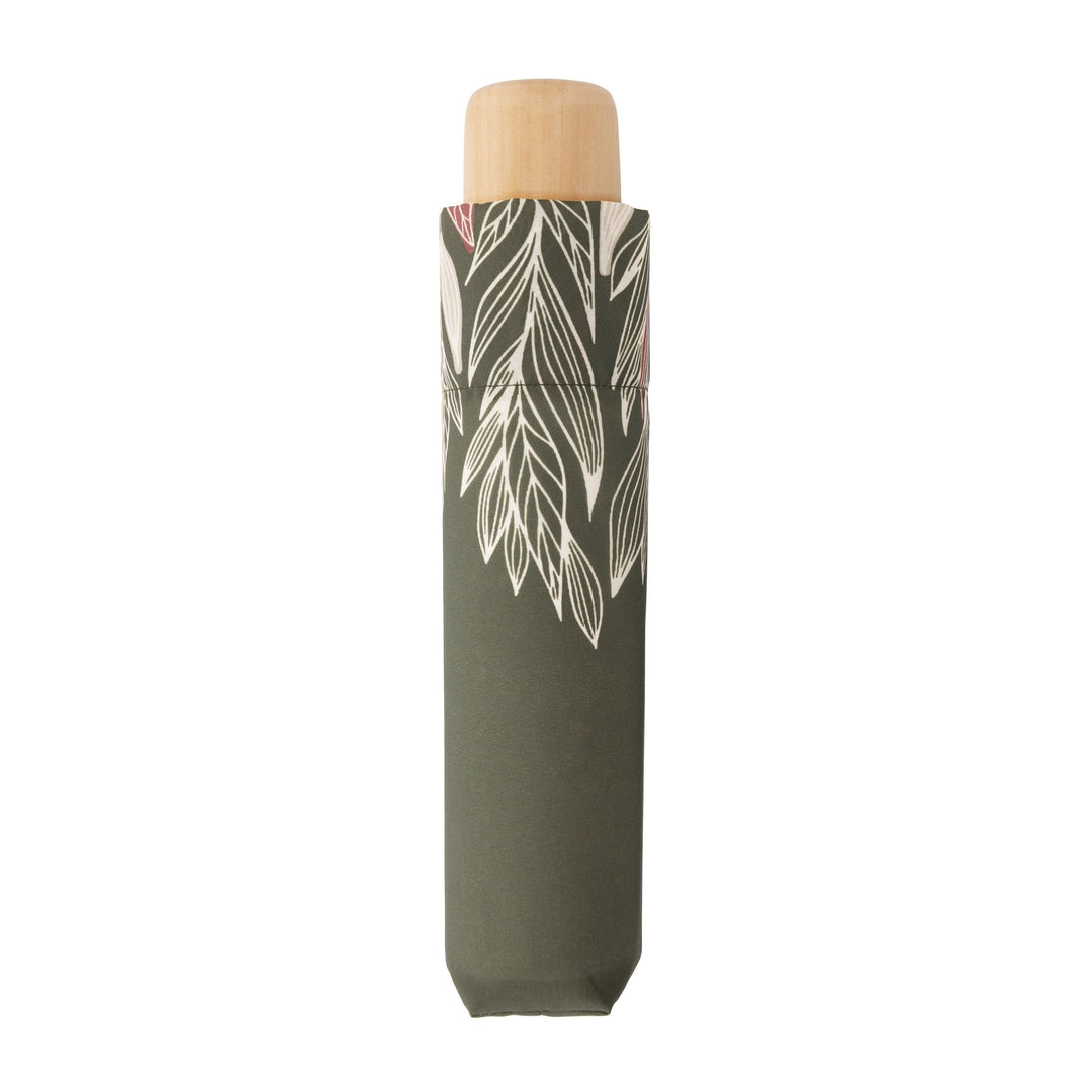 Doppler Nature Mini Sustainable Umbrella Intention Olive