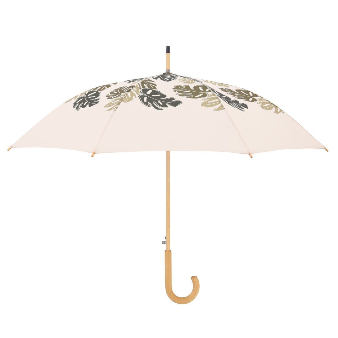 Doppler Nature Long Automatic Sustainable Stick Umbrella - Choice Beige