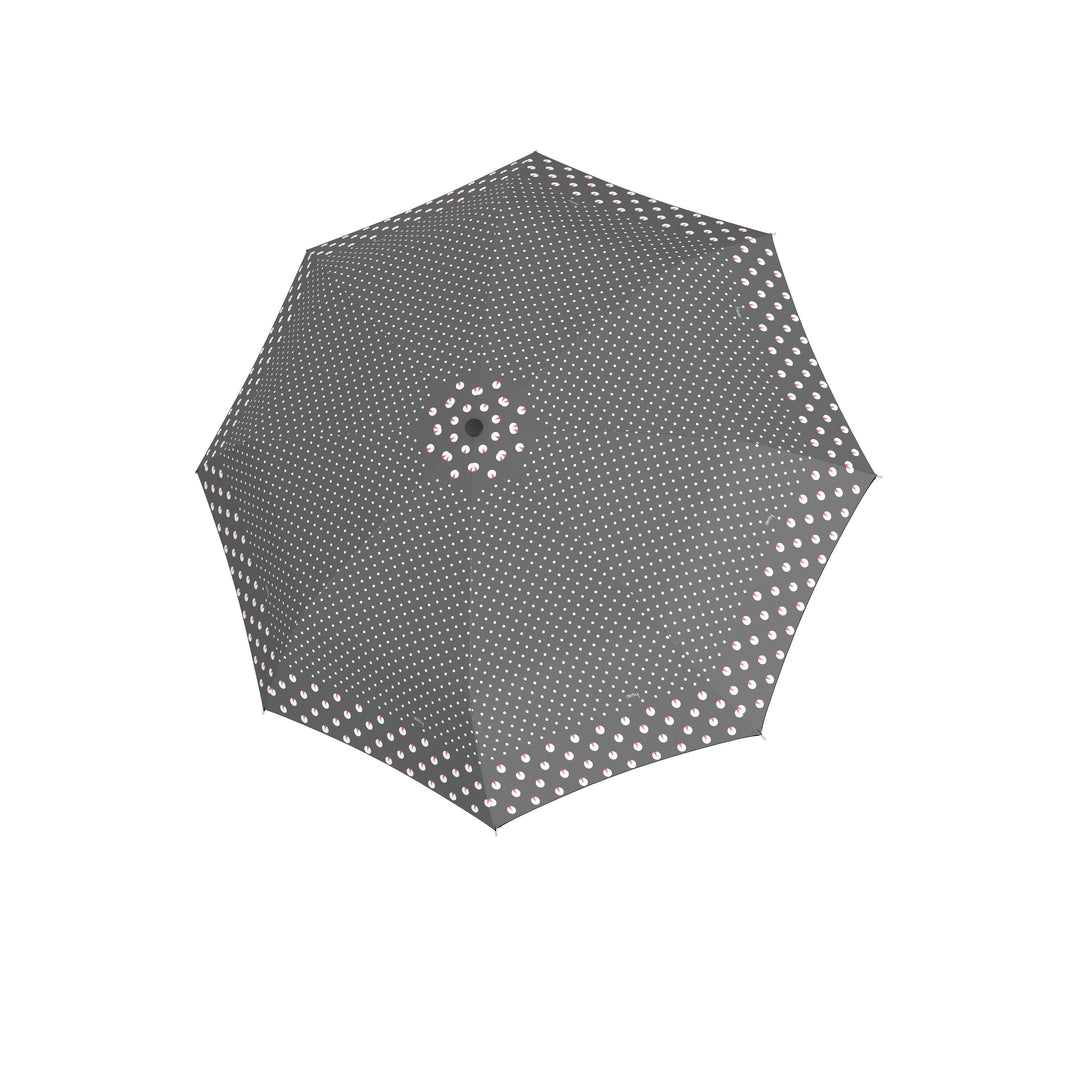 Doppler Derby Hit Mini Umbrella Twinkle Grey