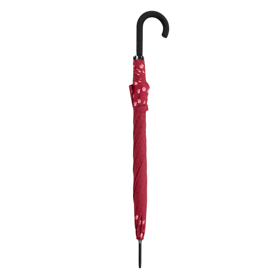 Doppler Derby Hit Long Automatic Stick Umbrella Twinkle Red