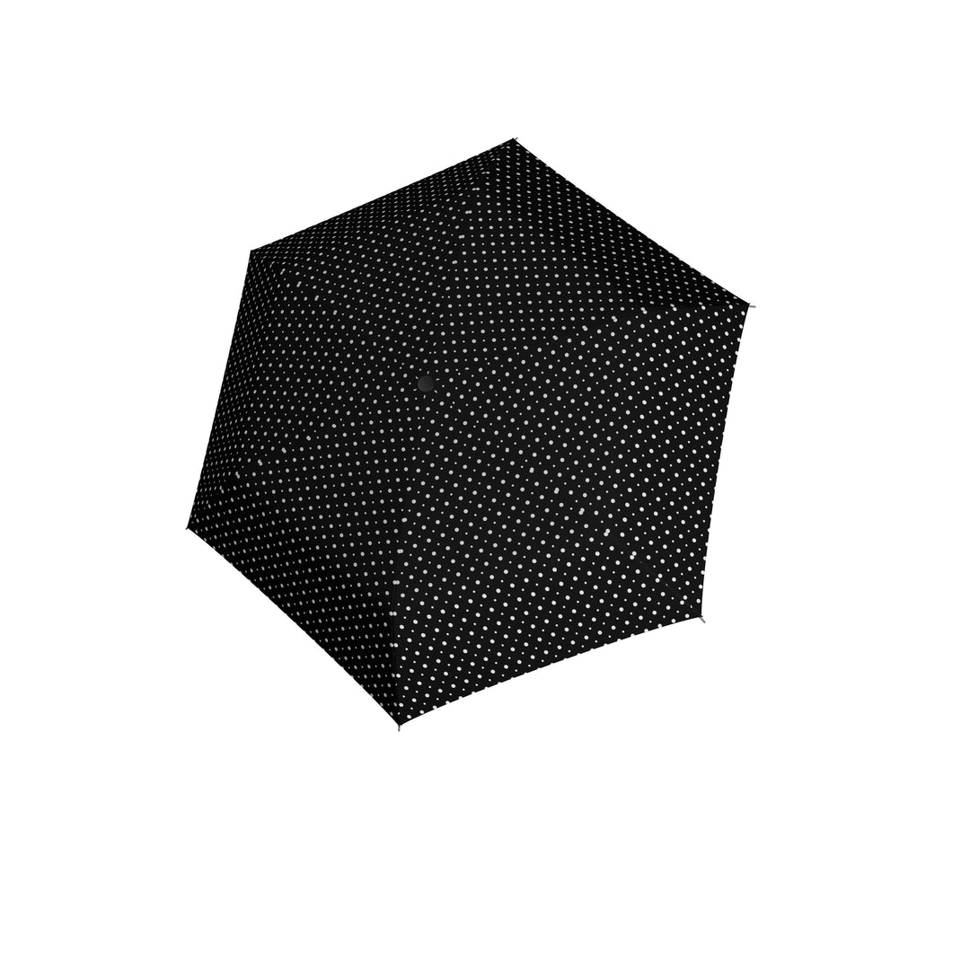 Doppler Derby Micro Umbrella Alu Dots Black