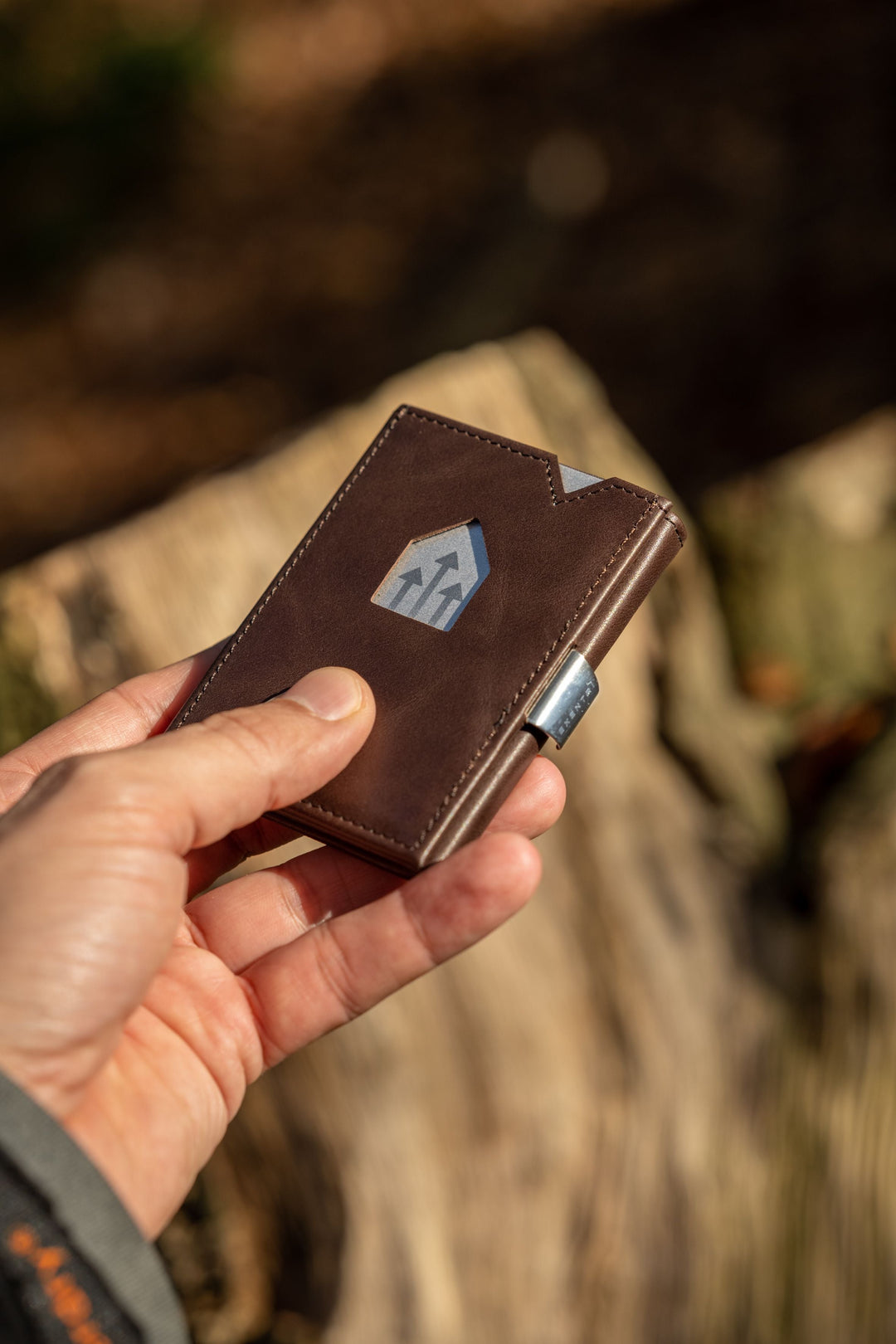 Exentri Tri-Fold Wallet - Coffee