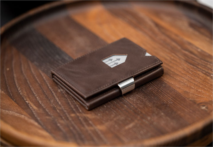 Exentri Tri-Fold Wallet - Coffee