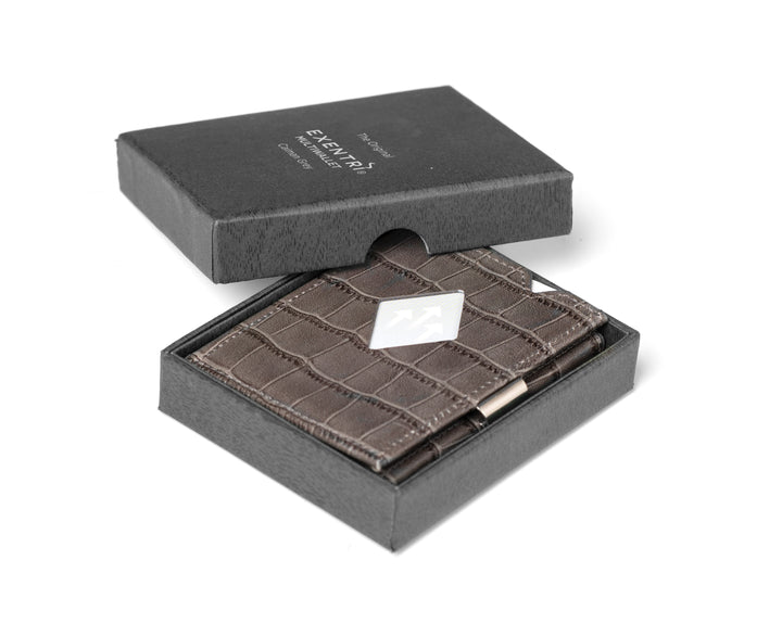 Exentri Tri-Fold Wallet - Caiman Grey