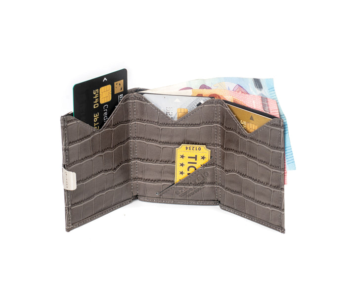 Exentri Tri-Fold Wallet - Caiman Grey