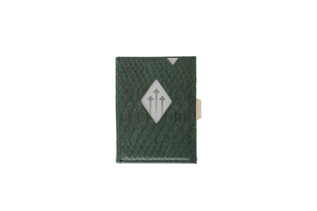 Exentri Tri-Fold Wallet - Green Cobra