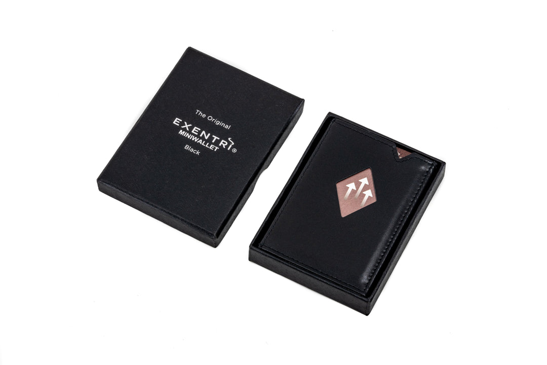 Exentri Bi-Fold Miniwallet - Black