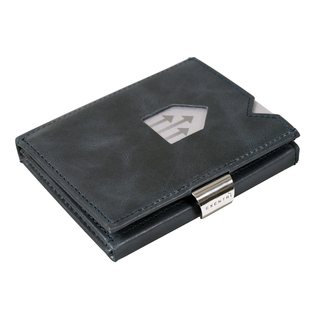 Exentri Tri-Fold Wallet - Blue