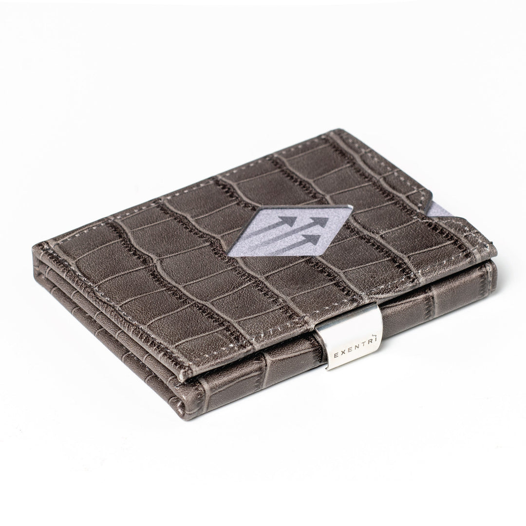 Exentri Tri-Fold Wallet - Caiman Grey