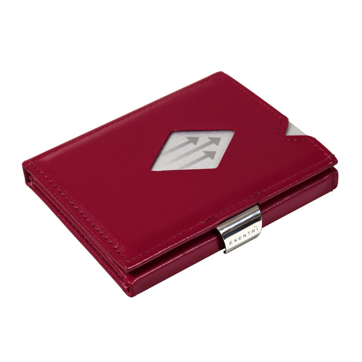 Exentri Tri-Fold Wallet - Red