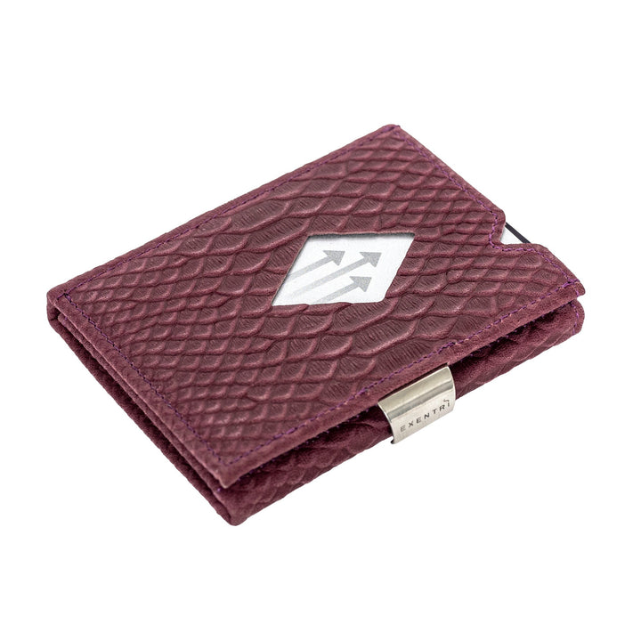 Exentri Tri-Fold Wallet - Purple Cobra