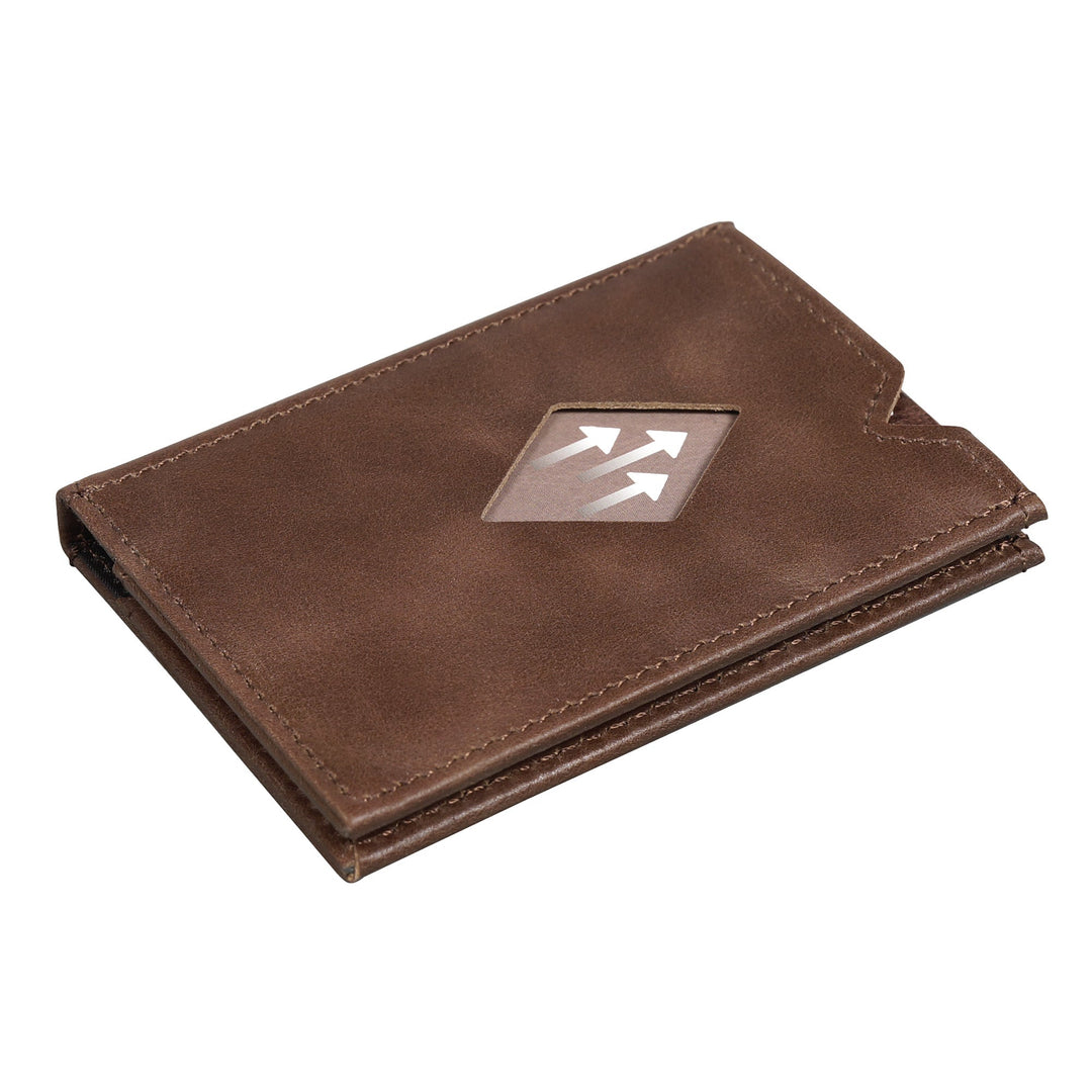 Exentri Bi-Fold Miniwallet - Hazelnut Brown