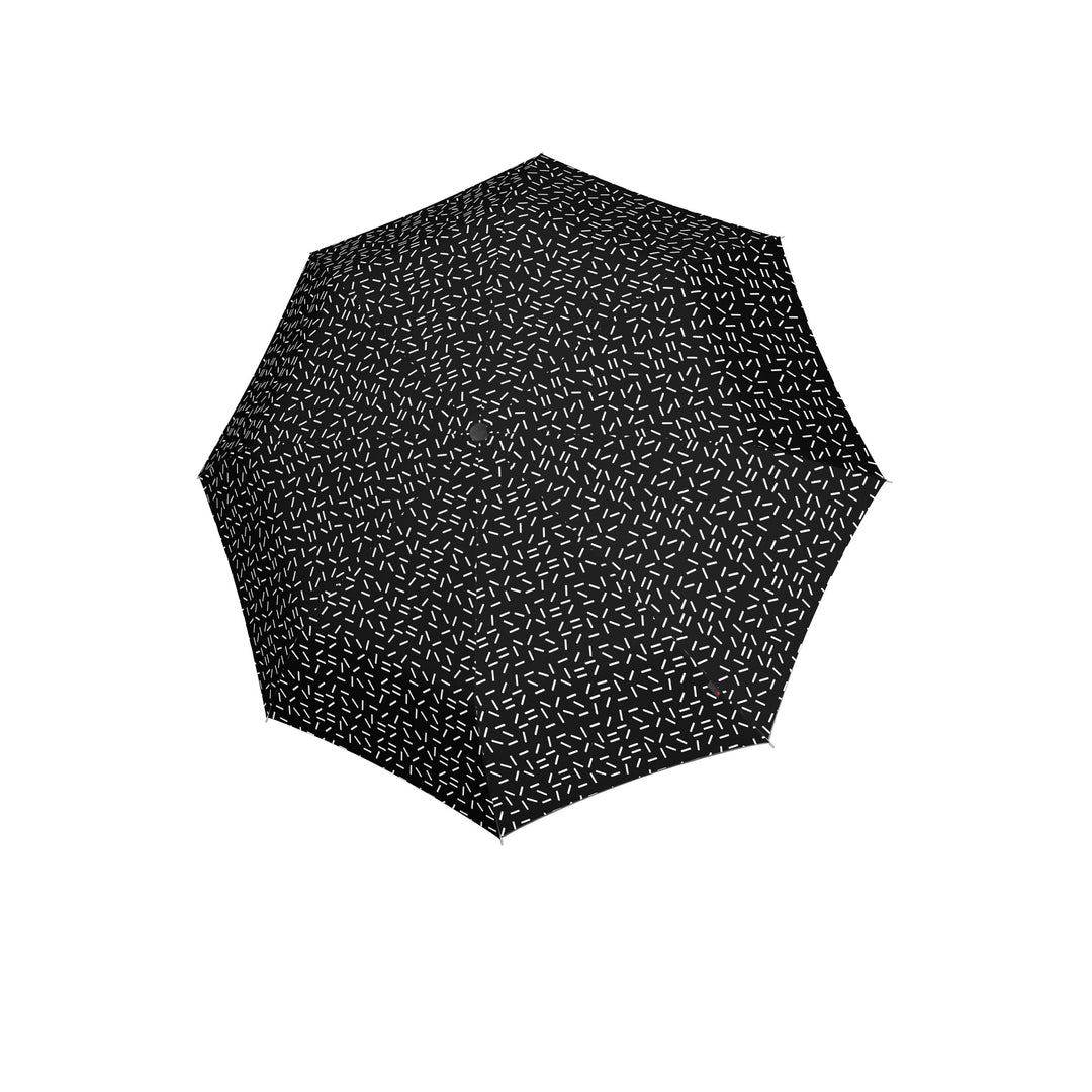 Knirps A.200 Medium Duomatic Folding Umbrella - 2Dance Black