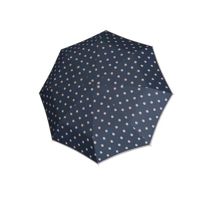 Knirps A.200 Medium Duomatic Folding Umbrella - Dot Art Ocean