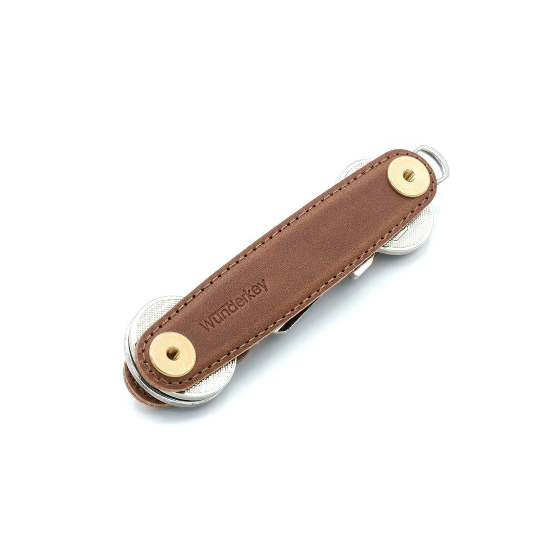 Wunderkey Leather Havana with Gold Coloured Hardware